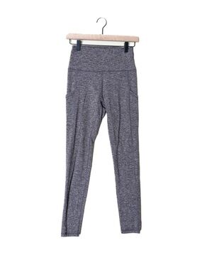 Offline by Aerie Warm Up Legging High Rise Marled Grey Side Pockets